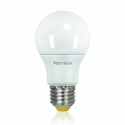 Лампа светодиодная Voltega E27 8W 4000К шар матовый VG2-A2E27cold8W 5736 цвет белый