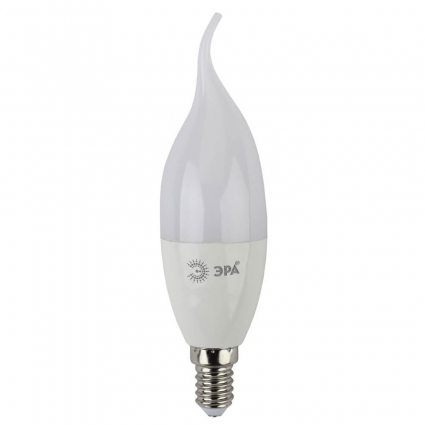 Лампа светодиодная ЭРА E14 9W 4000K матовая LED BXS-9W-840-E14