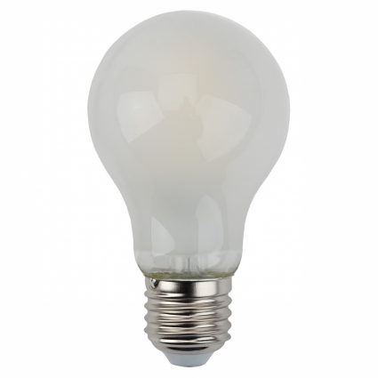 Лампа светодиодная филаментная ЭРА E27 11W 2700K матовая F-LED A60-11W-827-E27 frost
