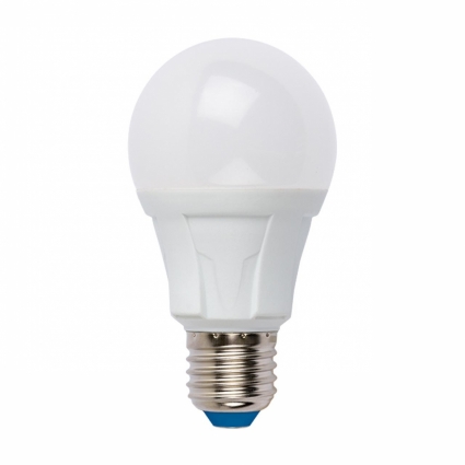 Лампа светодиодная (UL-00005030) Uniel E27 13W 3000K матовая LED-A60 13W/3000K/E27/FR PLP01WH цвет белый