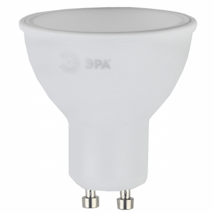 Лампа светодиодная ЭРА GU10 8W 4000K матовая LED MR16-8W-840-GU10 цвет белый