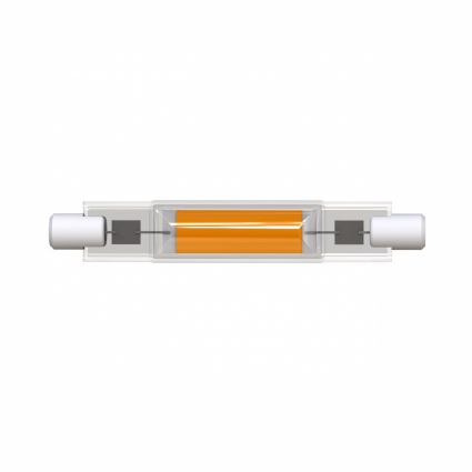 Лампа светодиодная (UL-00005062) Uniel R7s 7W 4000K прозрачная LED-J78-7W/4000K/R7s/CL GLZ07TR цвет прозрачный