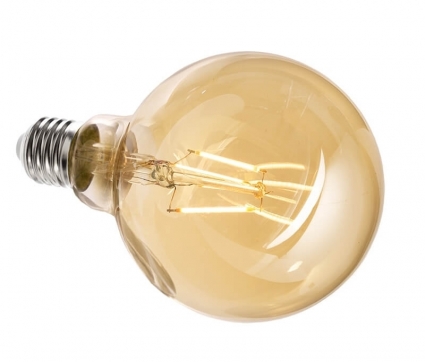 Лампа накаливания Deko-Light e27 4,4w 2200k груша прозрачная 180060, цвет прозрачный, мощность 4.4 Вт