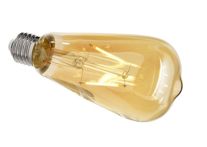 Лампа накаливания Deko-Light e27 4,4w 2200k груша прозрачная 180070, цвет прозрачный, мощность 4.4 Вт