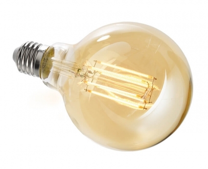 Лампа накаливания Deko-Light e27 8,5w 2200k груша прозрачная 180063, цвет прозрачный, мощность 8.5 Вт
