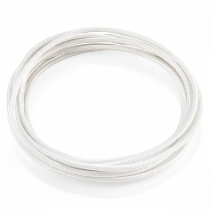 Кабель в оплетке Ideal Lux Cavo Tessuto Bianco (1M) цвет белый
