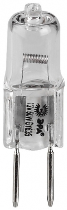 Лампа галогенная ЭРА GY6.35 50W 2700K прозрачная GY6.35-JCD-50W-230V