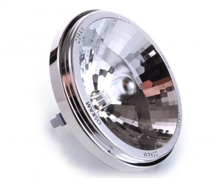 Лампа галогеновая Deko-Light g53 50w 3000k рефлектор зеркальная 488352 цвет хром