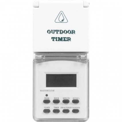 Розетка с таймером Feron TM23 23206, цвет белый