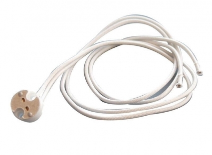 Розетка Deko-Light socket G4-GY6,35 inkl. 50 cm cable 100250, цвет белый