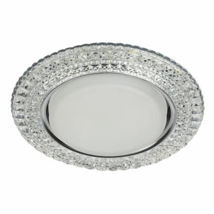 Встраиваемый светильник ЭРА LED DK LD26 SL/WH цвет серебро, мощность 19 Вт