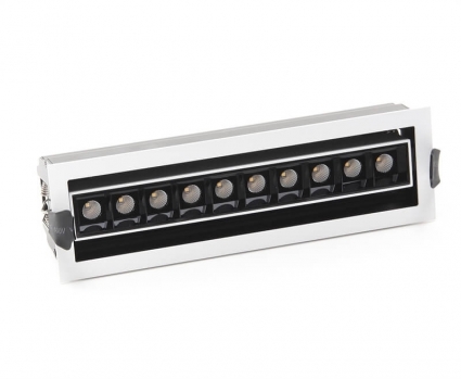 Встраиваемый светильник Deko-Light Ceti 10 Adjust 565257 цвет белый, мощность 20 Вт