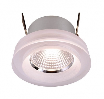 Встраиваемый светильник Deko-Light COB 68 acrylic 565196 цвет белый, мощность 6.5 Вт