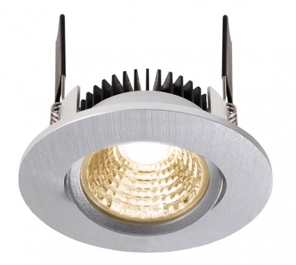 Встраиваемый светильник Deko-Light COB-68-24V-2700K-round 565299 цвет серый, мощность 4.5 Вт