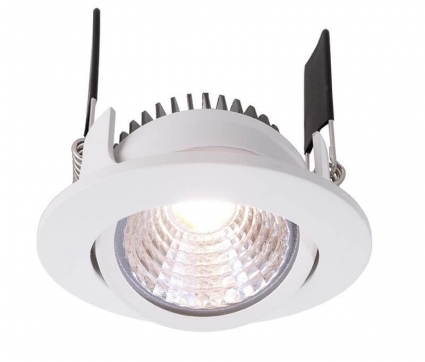 Встраиваемый светильник Deko-Light COB-68-350mA-4000K-round-flat 565265 цвет белый