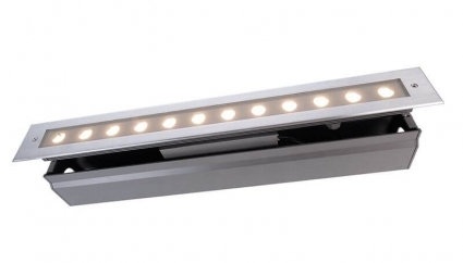 Встраиваемый светильник Deko-Light Line V WW 730434 цвет серебро, мощность 16 Вт