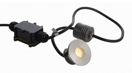 Встраиваемый светильник Deko-Light Peacock 730459 цвет серебро, мощность 2 Вт