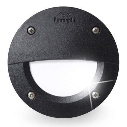 Уличный светодиодный светильник Fumagalli Leti 100 Round-EL 2C3.000.000.AYG1L цвет черный, мощность 5 Вт