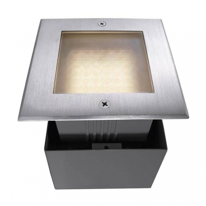 Встраиваемый светильник Deko-Light Square II WW 730248 цвет серебро, мощность 2.2 Вт