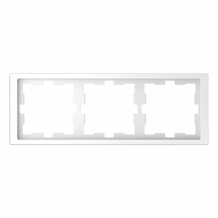 Рамка 3-постовая Schneider Electric Merten D-Life MTN4030-6535 цвет белый