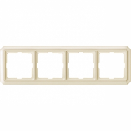 Рамка 4-постовая Schneider Electric Merten Antique/Artec MTN483444 цвет бежевый