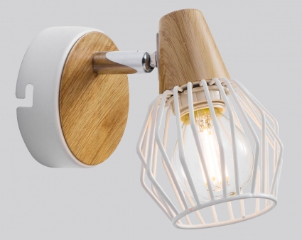 Спот Rivoli Naturale 7002-701 цвет белый, мощность 40 Вт