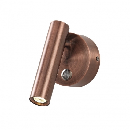 Светодиодный спот Crystal Lux CLT 211W COP цвет бронза, мощность 3 Вт