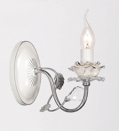 Бра Lumien Hall Мэйт W17067/1WHSS цвет белый, мощность 60 Вт