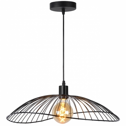 Подвесной светильник Toplight Agnes TL1196H-01BK цвет черный, мощность 60 Вт