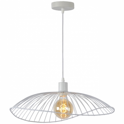 Подвесной светильник Toplight Agnes TL1196H-01WH цвет белый, мощность 60 Вт