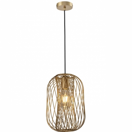 Подвесной светильник Toplight Debra TL1189H-01GD цвет золотой, мощность 60 Вт