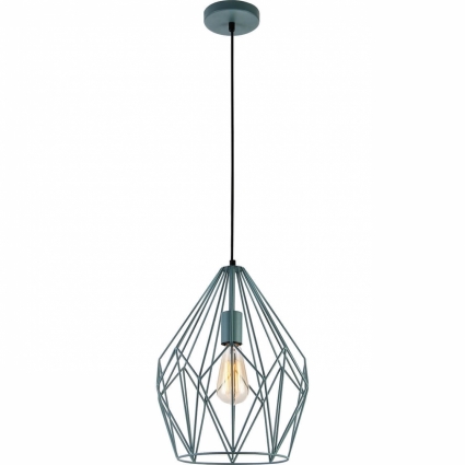 Подвесной светильник Toplight Jade TL1173H-01DG цвет зеленый, мощность 40 Вт