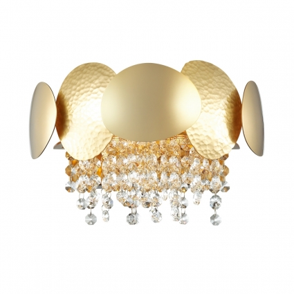 Настенный светильник Odeon Light Ulla 4636/2W цвет золотой, мощность 80 Вт