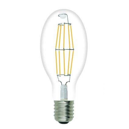 Лампа светодиодная филаментная (UL-00003761) Uniel E40 30W 6500K прозрачная LED-ED90-30W/DW/E40/CL GLP05TR цвет прозрачный