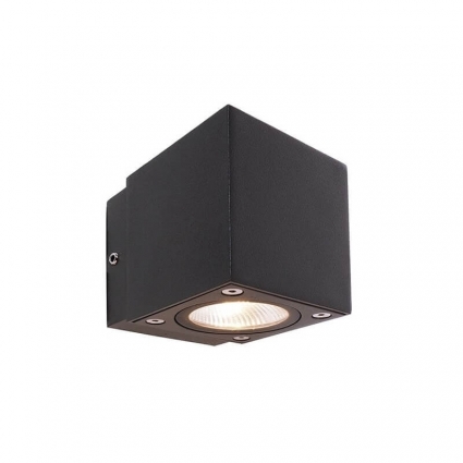 Уличный настенный светильник Deko-Light Cubodo II Single DG Mini 731029 цвет тёмно-серый, мощность 4.5 Вт