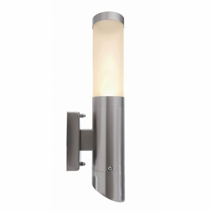 Уличный настенный светильник Deko-Light Nova III 731012 цвет серебро, мощность 11 Вт