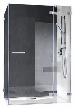 Душевой уголок Radaway Euphoria KDJ 120 R квадратный, двери распашные