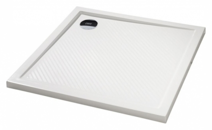 Поддон для душа Huppe Purano 100x100 см квадратный, низкий