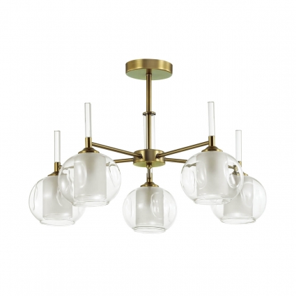 Потолочная люстра Lumion Hazel 4432/5C цвет белый, мощность 200 Вт