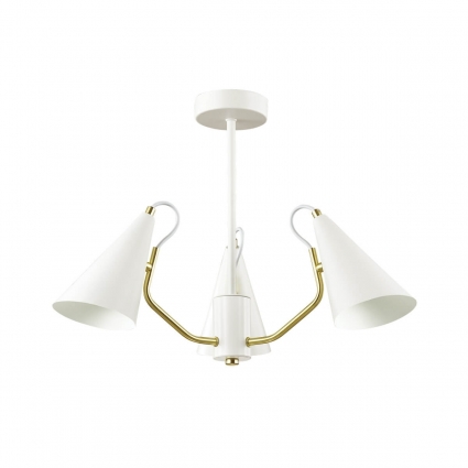 Потолочная люстра Lumion Watson 4439/3C цвет белый, мощность 120 Вт