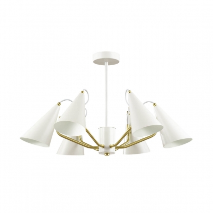 Потолочная люстра Lumion Watson 4439/6C цвет белый, мощность 240 Вт