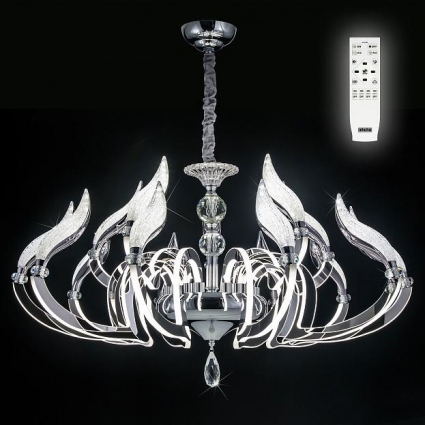Подвесная светодиодная люстра Citilux Diva EL339P12 цвет хром, мощность 150 Вт