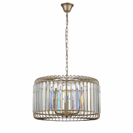 Подвесная люстра Vele Luce Angelica VL3044P05 цвет прозрачный, мощность 200 Вт