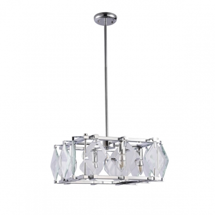 Подвесная люстра Vele Luce Vittoria VL3053L04 цвет хром, мощность 160 Вт