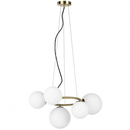 Подвесная люстра Lightstar Globo 815051 цвет белый, мощность 200 Вт