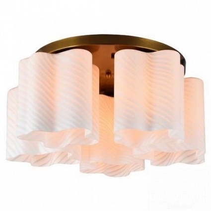 Потолочная люстра Arte Lamp Serenata A3459PL-5AB цвет белый, мощность 200 Вт