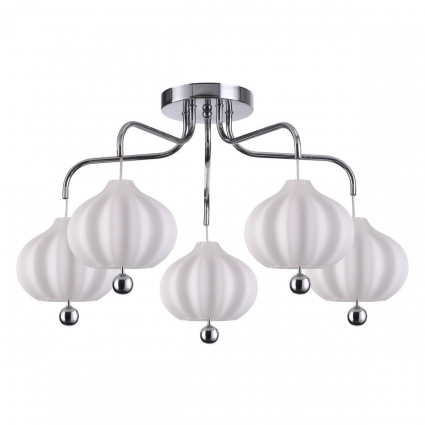 Потолочная люстра Lumion Juliet 4458/5C цвет белый, мощность 300 Вт