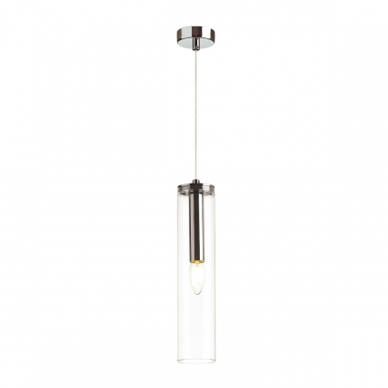 Подвесной светильник Odeon Light Klum 4695/1 цвет хром, мощность 40 Вт