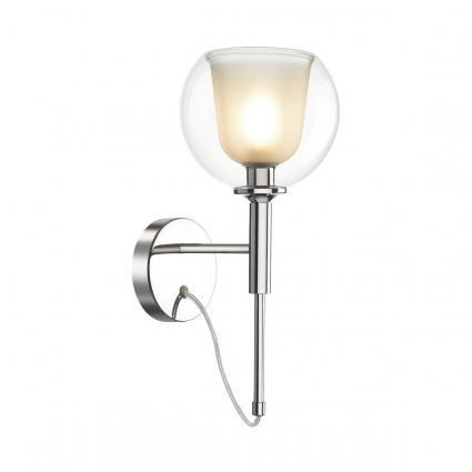 Бра Odeon Light Leva 4699/1W цвет хром, мощность 40 Вт