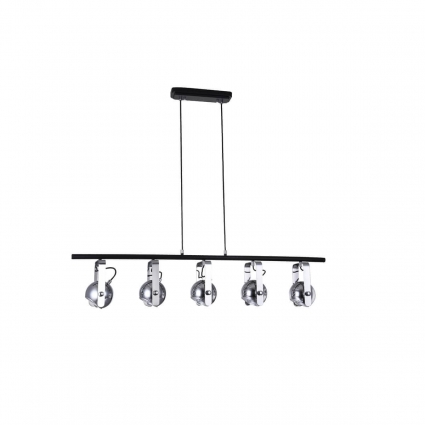 Подвесной светильник Vele Luce Aspen VL5163P05 цвет хром, мощность 160 Вт